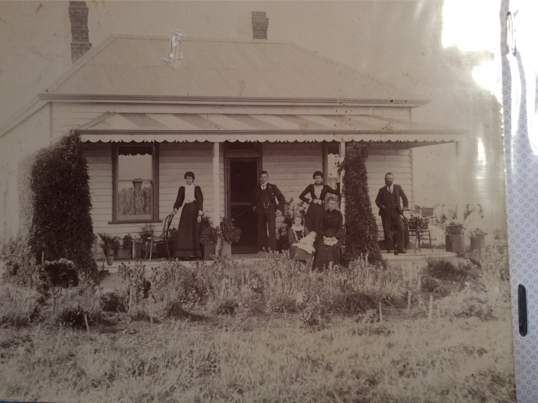 Photo of photos/Louisa McLennan nee Cox & Arthur at Derrinal
